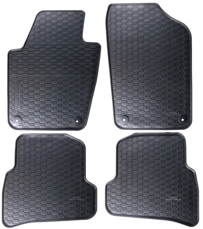 Seat Ibiza 08-17r./Skoda Fabia III od 2014r./ W Polo V 09-17r. Dywaniki Gumowe - GEYER & HOSAJA Bestseller