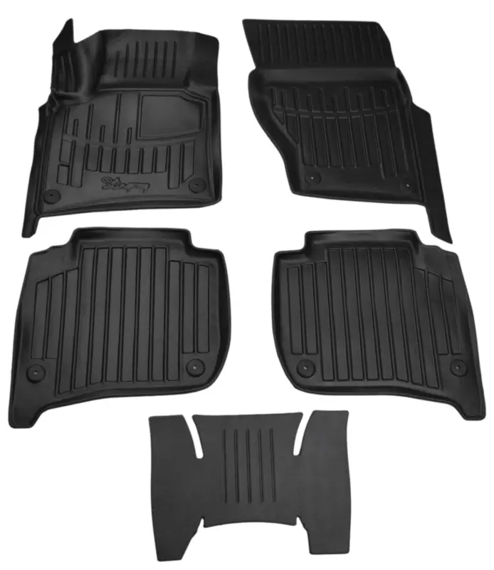 Nowy Dywaniki gumowe, korytkowe 3D, Stingray - Porsche Cayenne (92A) 2010-2017r. / 5 el.