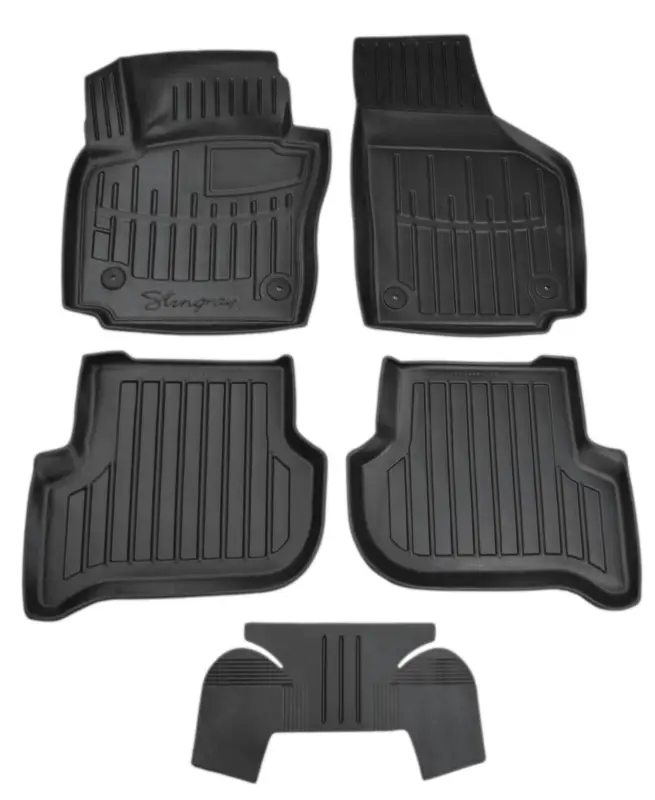Dywaniki gumowe, korytkowe 3D, Stingray - Seat Altea XL 2006-2015r. 5 el. Łatwy zwrot