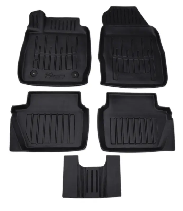 Ford Fiesta FL 02/2011-2017r. / 5el.- Dywaniki gumowe, korytkowe 3D, Stingray Nowość