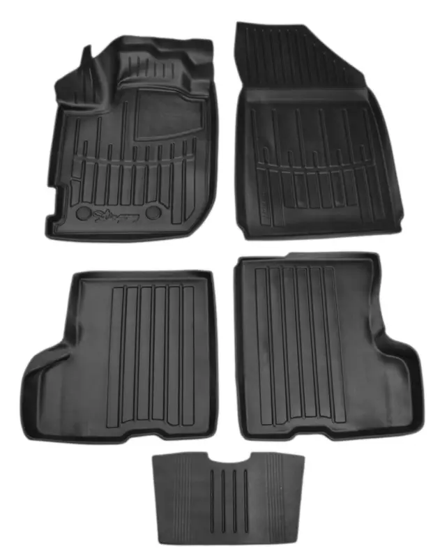 Premium Dywaniki gumowe, korytkowe 3D, Stingray - Dacia Duster II 2018-2024r. / 5 el.