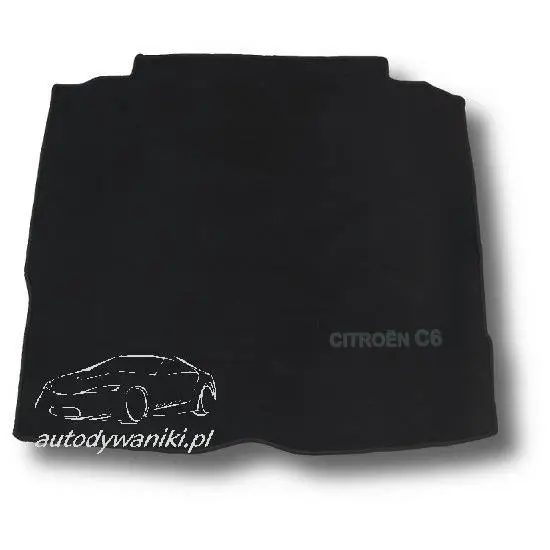 Nowość Dywanik Bagażnika Premium Citroen C6 05-13r. Sedan