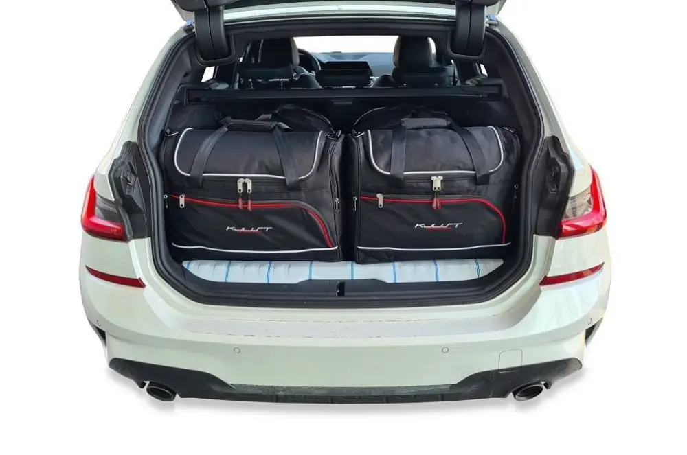Dodaj do koszyka BMW 3 Touring Plug-In Hybrid (2020–>) – zestaw 4 toreb KJUST