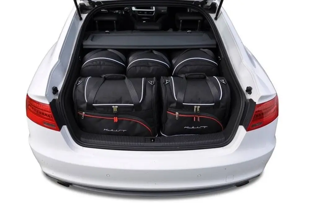 Wyprzedaż Audi A5 Sportback (2009–2016) – zestaw 5 toreb KJUST